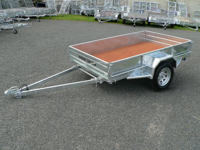 Single Axle Car Trailer 6'x 4'